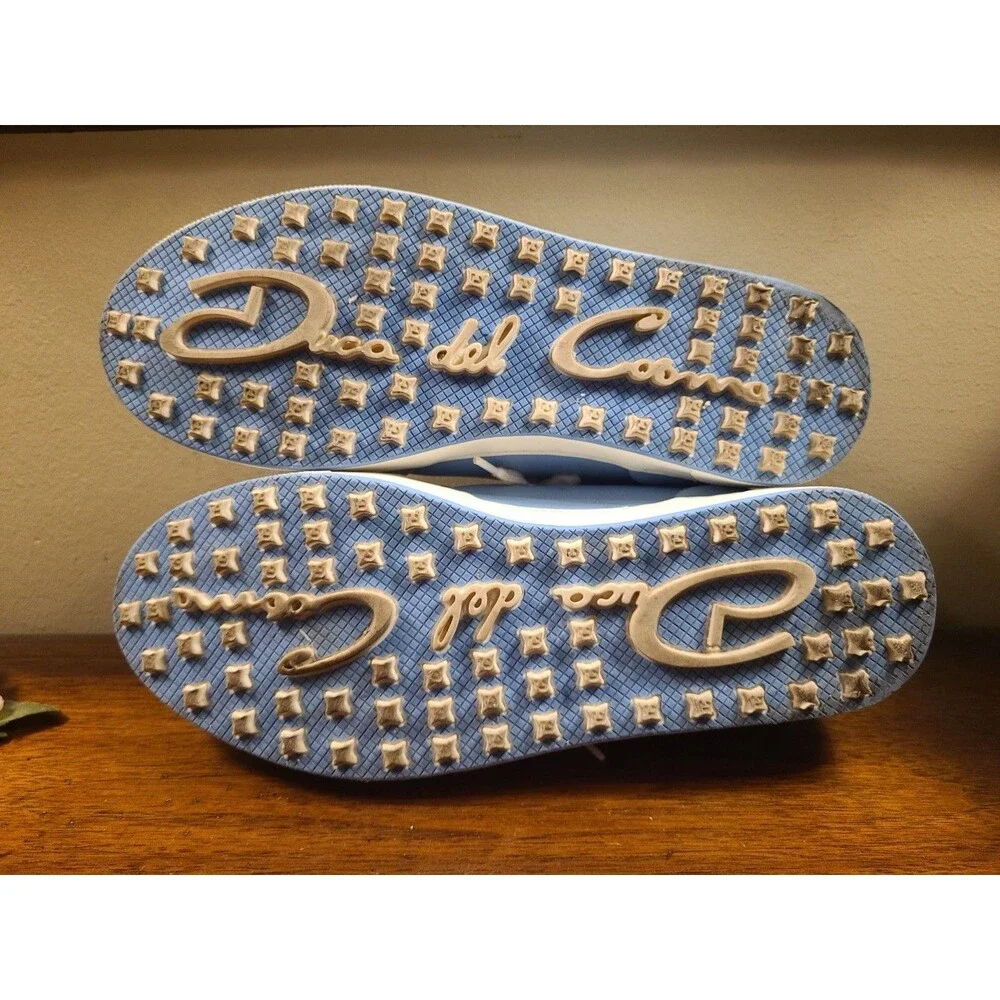 Duca Del Cosma Giordana Light Blue Womens Golf Shoes Size 42 / US 9 Leather